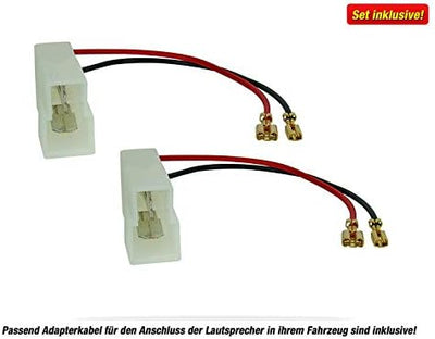 Mediadox Kenwood KFC-E1366 Front/Heck 13cm/130mm 2-Wege Koax Auto Lautsprecher/Boxen/Speaker kompati