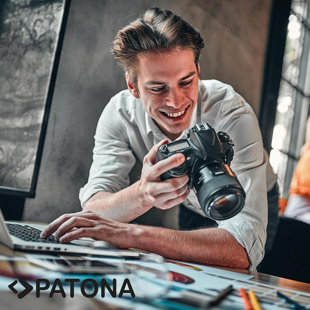 PATONA Platinum Akku NP-F970 10500mAh, PD20W USB-C in/Out Kompatibel mit Sony F980, F960, F950 für B