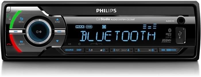 Philips CE235BT Car Radio Bluetooth + EDR - Autoradio, Freisprecheinrichtung, MP3-Player und USB/SDH