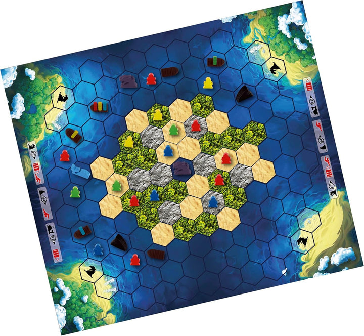 Asmodée Asmodee – isl01 – Spiel-stratégie- The Island