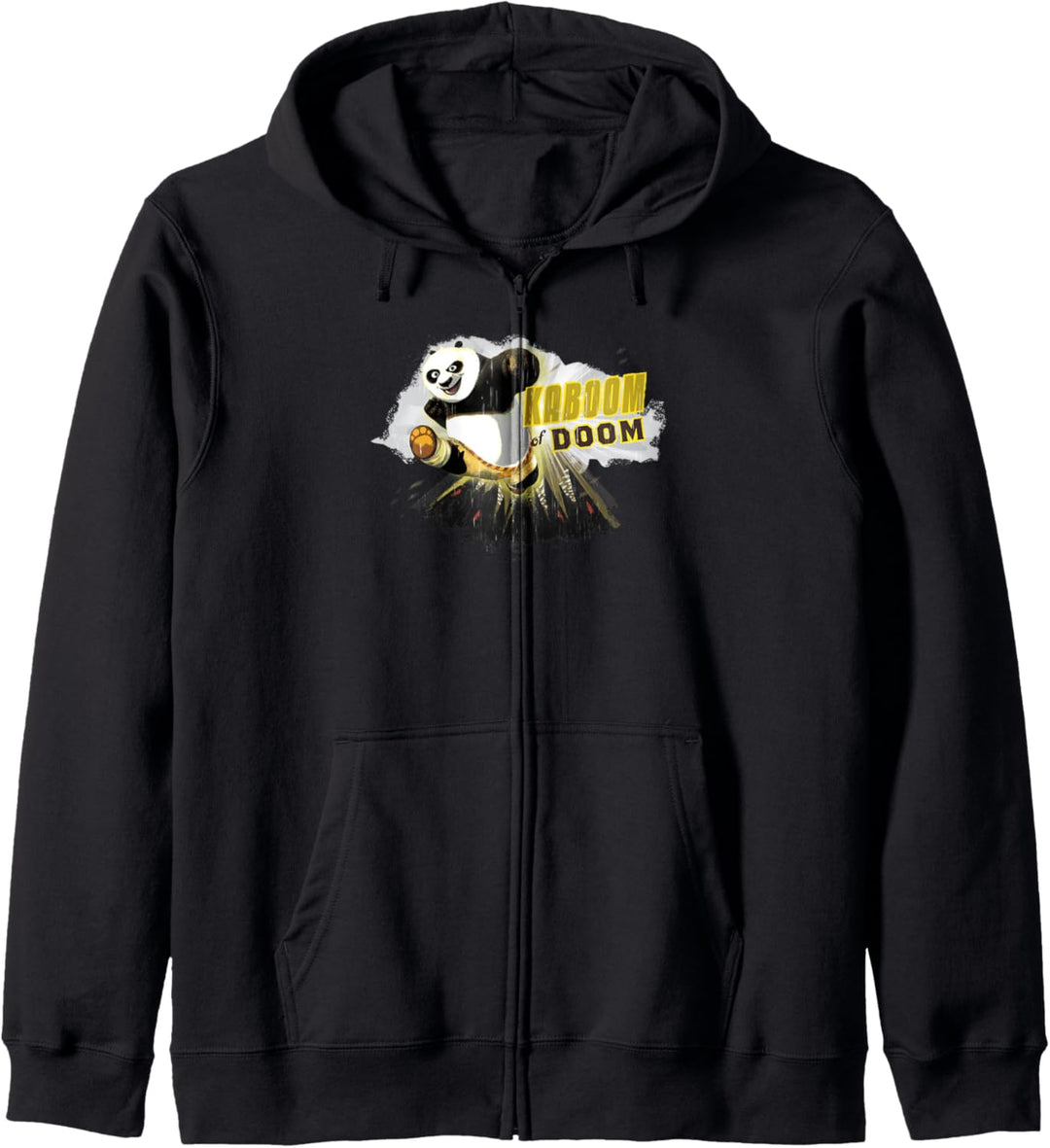Kung Fu Panda Po The Kaboom Of Doom Explosion Portrait Kapuzenjacke