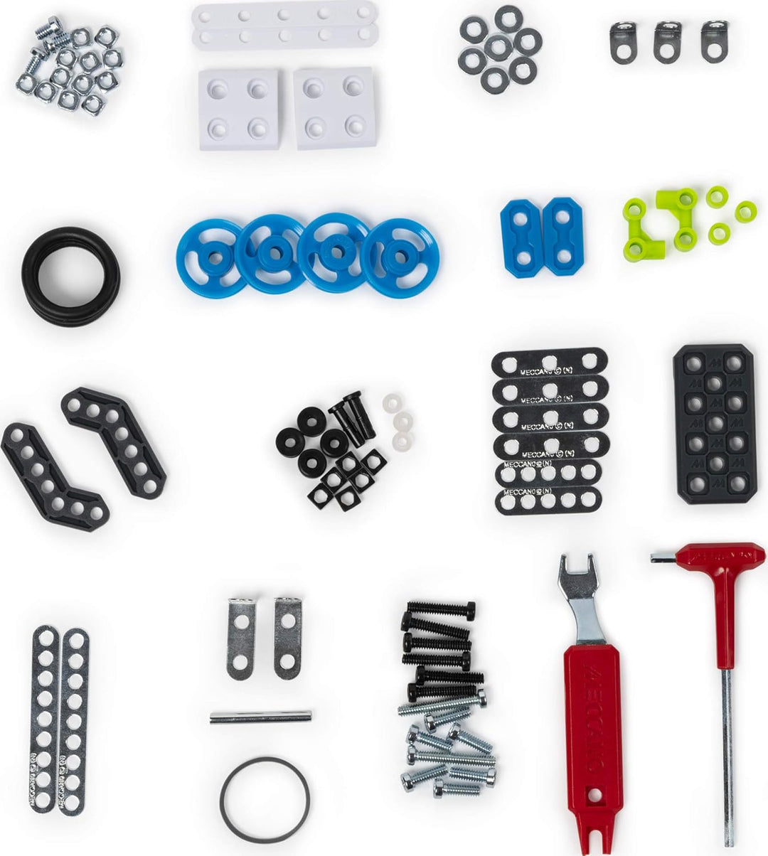 MECCANO - 6047095 – Bauspiel – Erfindungs-Set, schnelle Montage, Mehrfarbig, Schnelle Montage