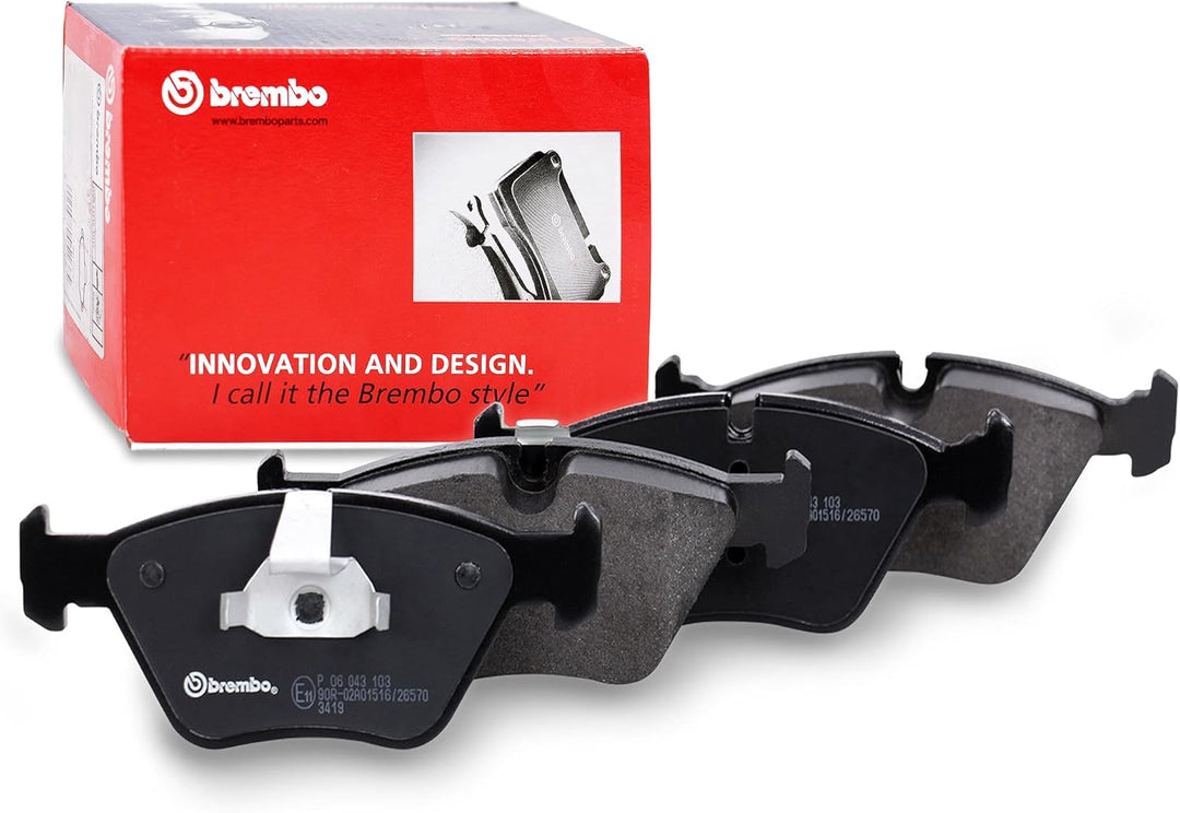 Brembo P 06 043 Bremsbelagsatz, Scheibenbremse - (4-teilig)
