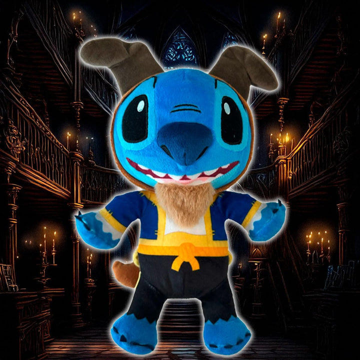 Simba Plüschtier Stitch Die Schöne und das Biest, 25 cm, Disney-Lizenz, 100% Original, geeignet für
