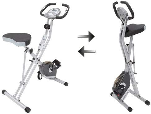 EXERPEUTIC Klappbarer Heimtrainer mit Magnetbremssystem &