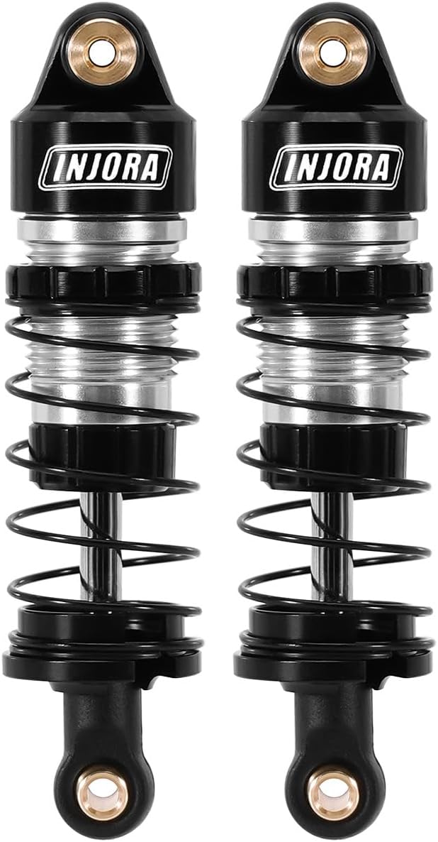 INJORA Aluminium Öldämpfer Stossdämpfer für 1/24 Buggy Losi Micro-B (Vorne & Hinten)