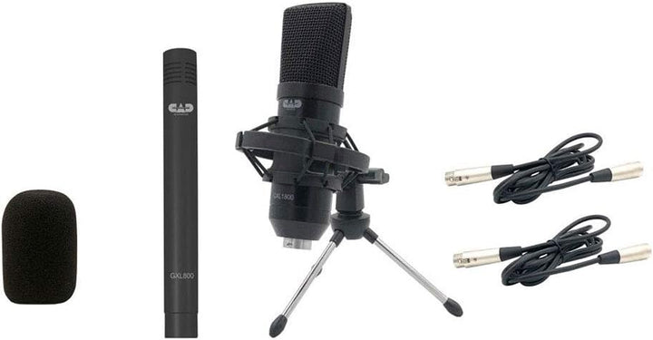 CAD GXL1800 & GXL800 Mikrofon-Set – perfekt für Studio, Podcasting & Streaming GXL1800SP, GXL1800SP