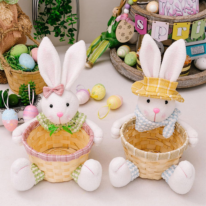 Osterkörbchen Mit Henkel, Kinder Osternest Korb, Oster Geschenktüten, Ostertüten Aufbewahrung Osterg