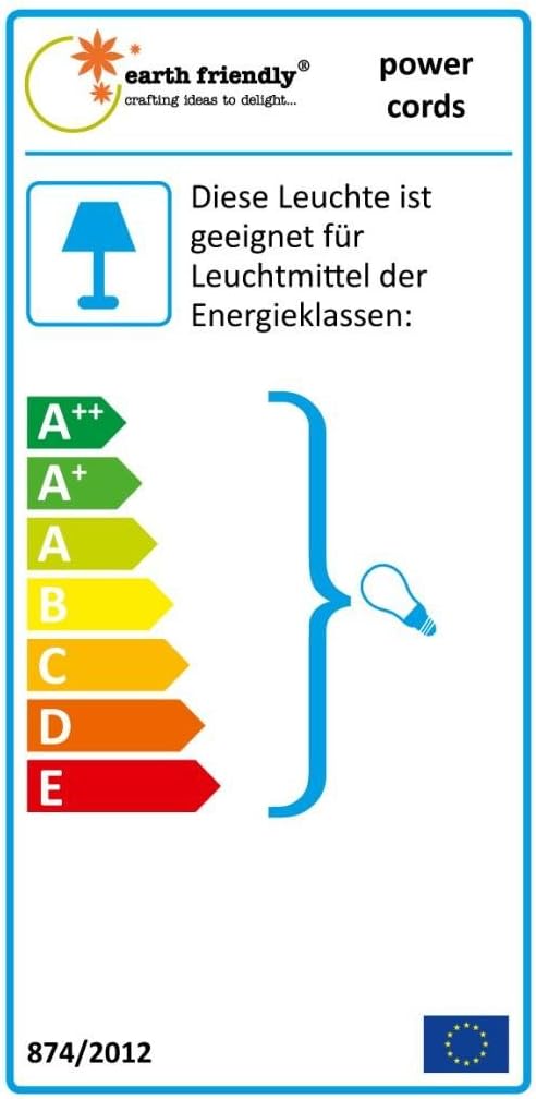 Zubehör für Papiersterne - weiss, inkl. Kabel, Steck