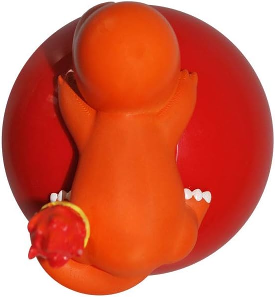 Teknofun - Leuchtender Wecker Pokémon - Salamèche Schläft Auf Einem Pokéball - Multifunktions - Gibt