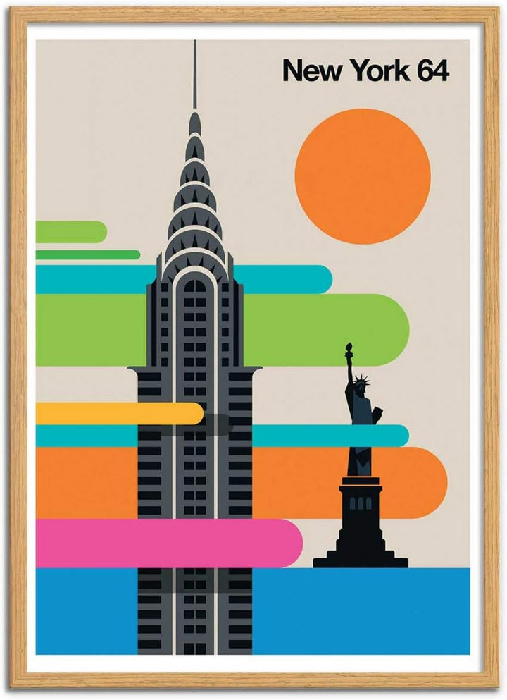 Wall Editions Art-Poster - New-York 64 - BO Lundberg