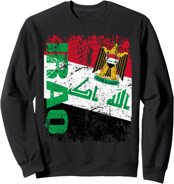 IRAK Flagge | Damen Herren Kinder IRAK Sweatshirt