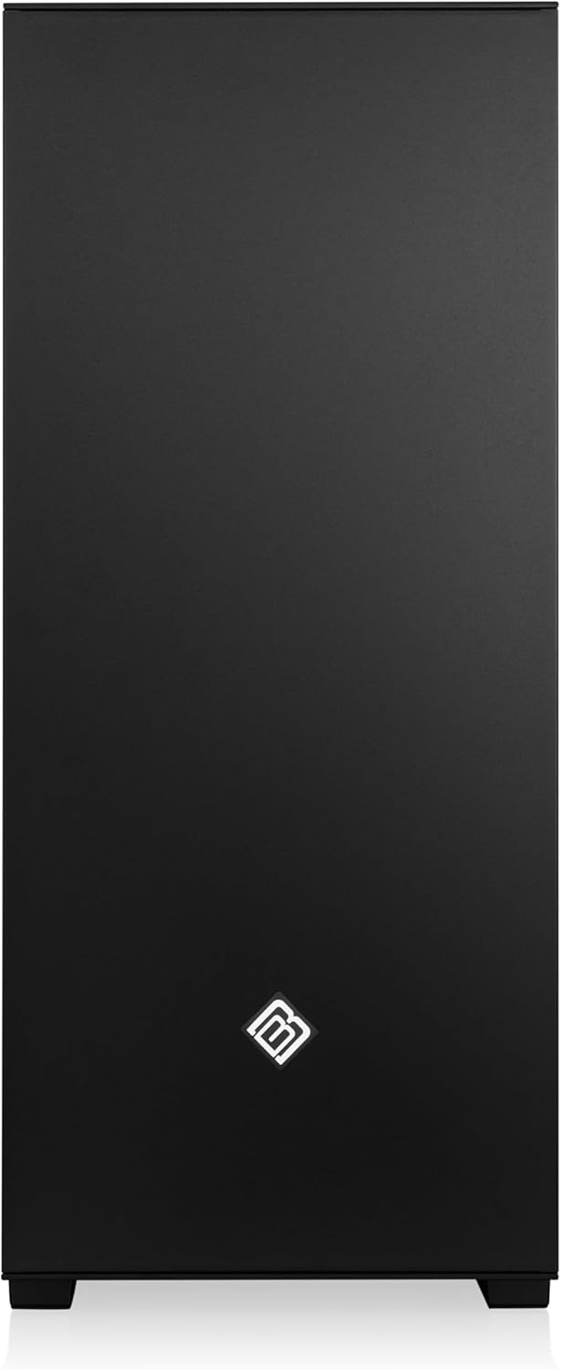 Gaming PC-Gehäuse Cronos II Silent - Midi-Tower, schallgedämmt, Low-Noise, vormontierte Lüfter, E-AT