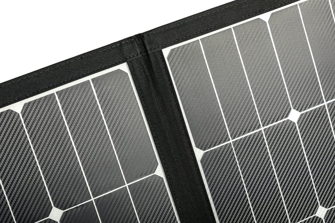 WATTSTUNDE Sunfolder Solartasche - Mobiles 12V Outdoor Solarpanel - faltbares Solarmodul (90 W), 90