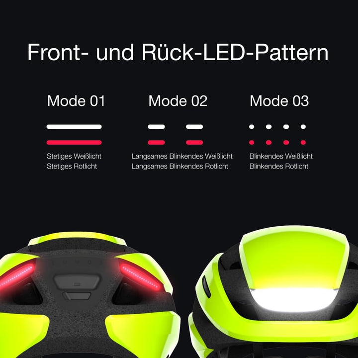 Lumos Ultra Smart-Helm | Fahrradhelm | Vorder- und Rücklicht (LED) | Blinker | Bremslichter | Blueto