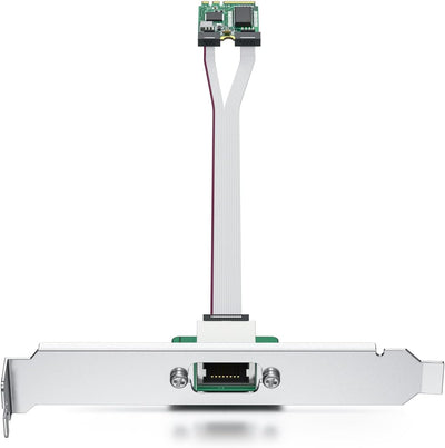 10Gtek M.2 A+E Key 2.5G Gigabit Ethernet Network Card, 18-cm Cable Length 2.5G(M.2 A+E Key) 1-RJ45,