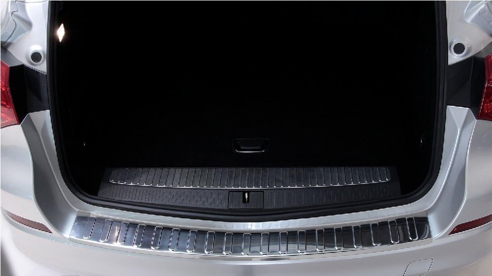 RECAMBO Ladekantenschutz Edelstahl kompatibel für OPEL Astra J Sports Tourer | 2010-08/2012 - Hochgl