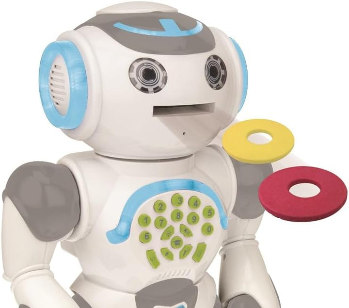Lexibook Powerman Max, Fernbedienung Gehen Sprechender Spielzeugroboter, STEM Programmierbare, Tänze