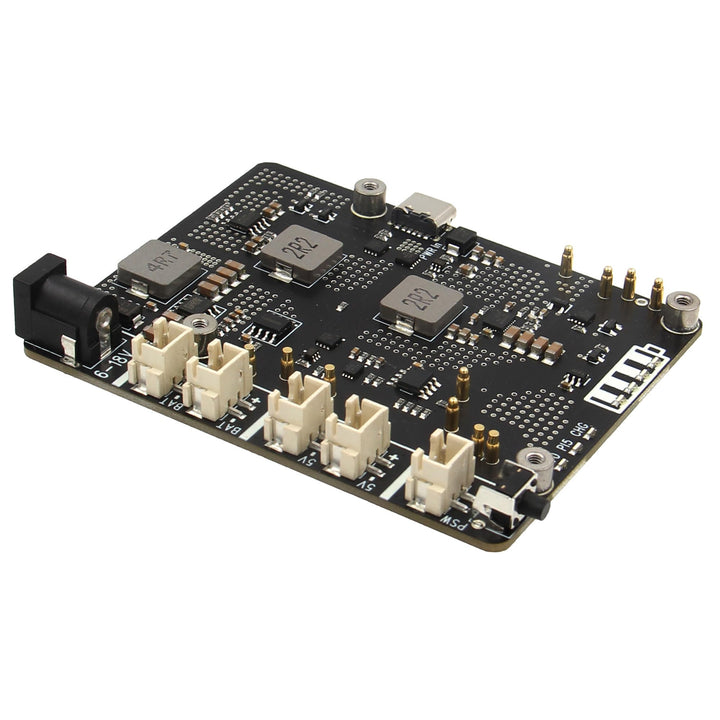 Geekworm X1203 5V UPS Shield for Raspberry Pi 5| Max 5.1V 5A Output|Wide 6-18V Input|Auto Power On|S