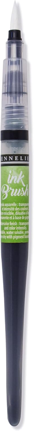 SENNELIER 10-131695-805 Tintenpinselstift Pinselstift, Synthetik Papier, Gelbgrün, 0.22 oz 0.22 oz G