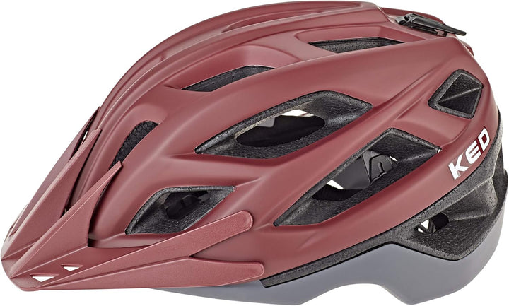KED Companion MTB Fahrrad Helm matt rot 2022 L (55-61cm), L (55-61cm)
