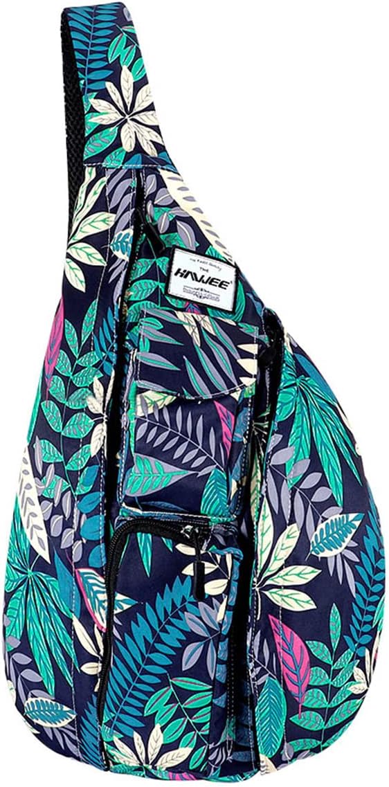HAWEE Reise Brusttasche Sling Umhangetasche Rucksack Crossbody Schultertasche Daypack Casual für Män