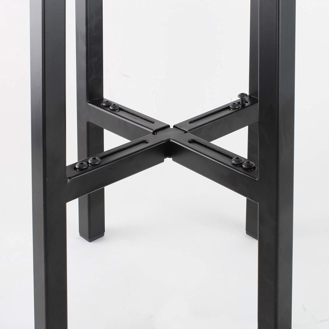 Natural Goods Berlin 1x Design Pflanzenständer X-FORM aus Metall grössen-verstellbare Blumentreppe f
