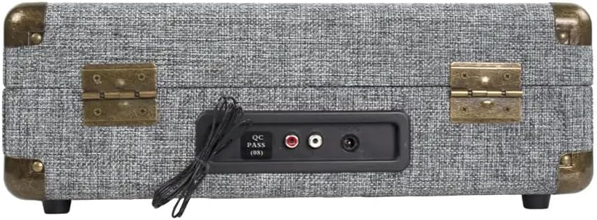PRIXTON - VC400 Vintage-Vinyl-Plattenspieler | Vinyl-Player & Konverter über Bluetooth & USB | 2 ein