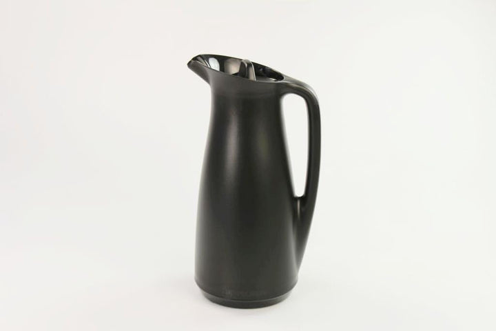 TUPPERWARE Exclusiv ThermoTup 1 L schwarz Thermowächter Thermoskanne Elegance