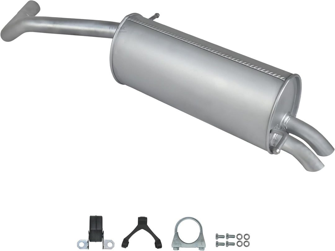 Ferroz Export Ersatz für Endschalldämpfer für Polo 9N 1.4 TDI & Fabia & Ibiza IV Auspuff