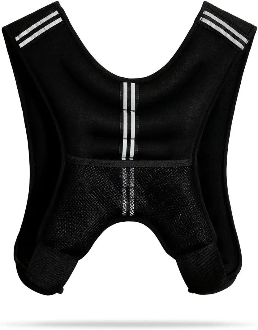 GymBeam Gewichtsweste - Effektives Fitness-Accessoire, mit Klettverschluss, anpassbares Gewicht, ver