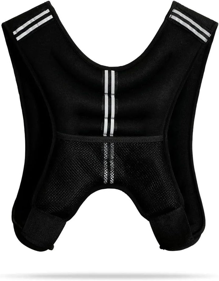 GymBeam Gewichtsweste - Effektives Fitness-Accessoire, mit Klettverschluss, anpassbares Gewicht, ver