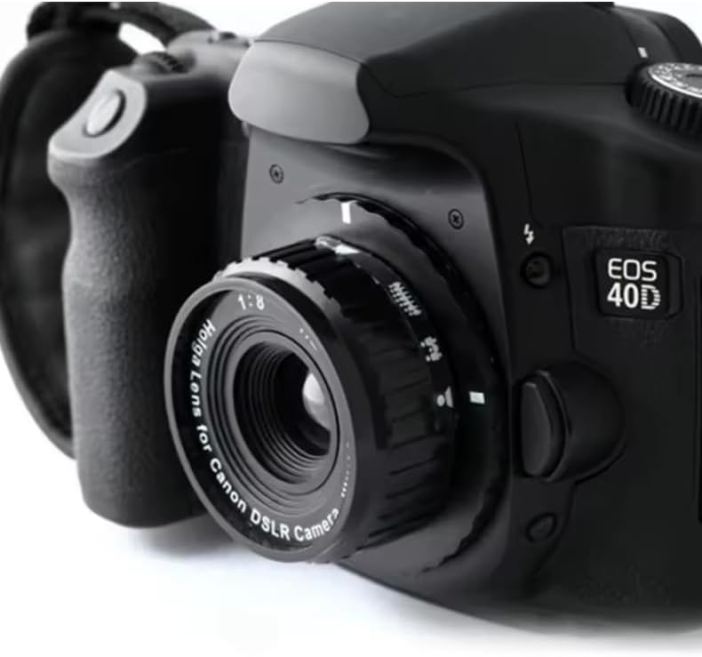 Anton & Holga Objektiv 60mm f/8, Manual Focus Lens for Nikon DSLR Camera