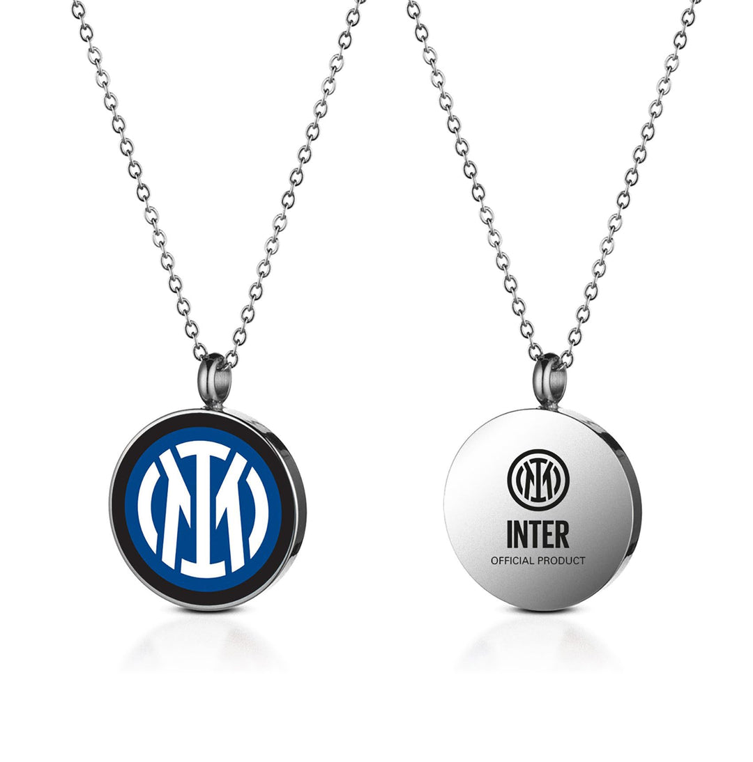 F.C. Internazionale Medaille Stahl, Herren, Taglia Unica, Edelstahl, Kein Edelstein.