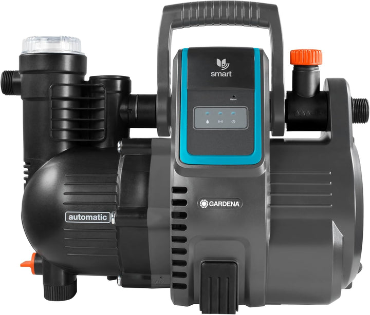 Gardena smart Pressure Pump: Hauswasserautomat via App / Tablet steuerbar, Fördermenge 5000 l/h, war