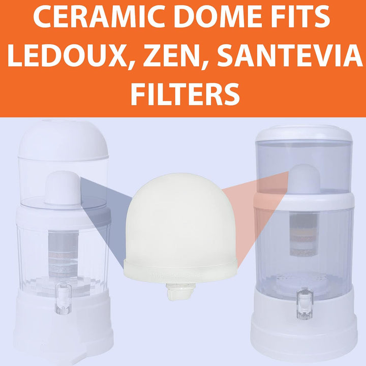 Korea Ceramic Dome Replacement Water Filter for Zen Water Systems by Aquaboon by Aquaboon