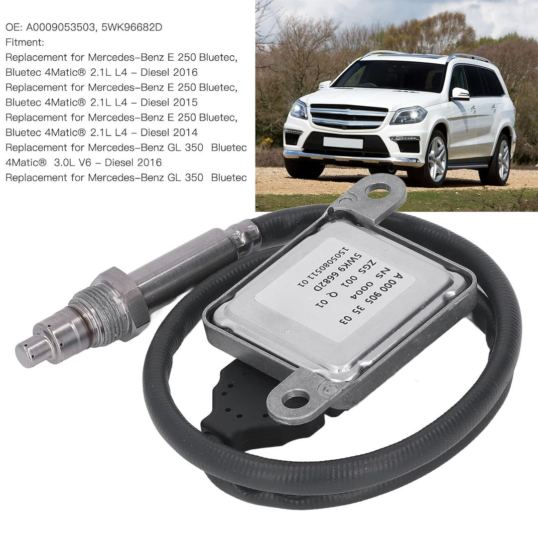 Nox-Sensorsonde, A0009053503 Nox-Sensor Stickoxidsensor Ersatz für Mercedes‑Benz GL320 GL350 ML350 R