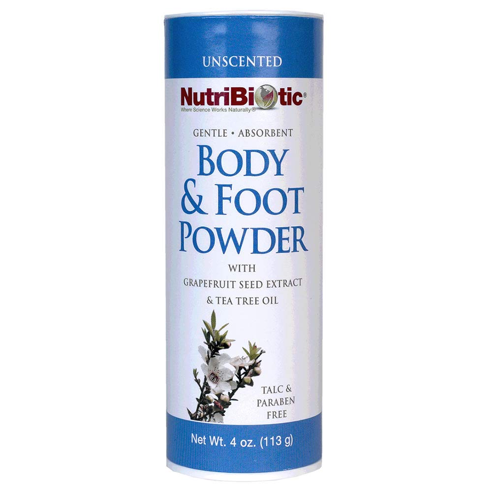 Natural Body FuÃŸ Pulver, geruchslos, 4 oz (113 g) - NutriBiotic
