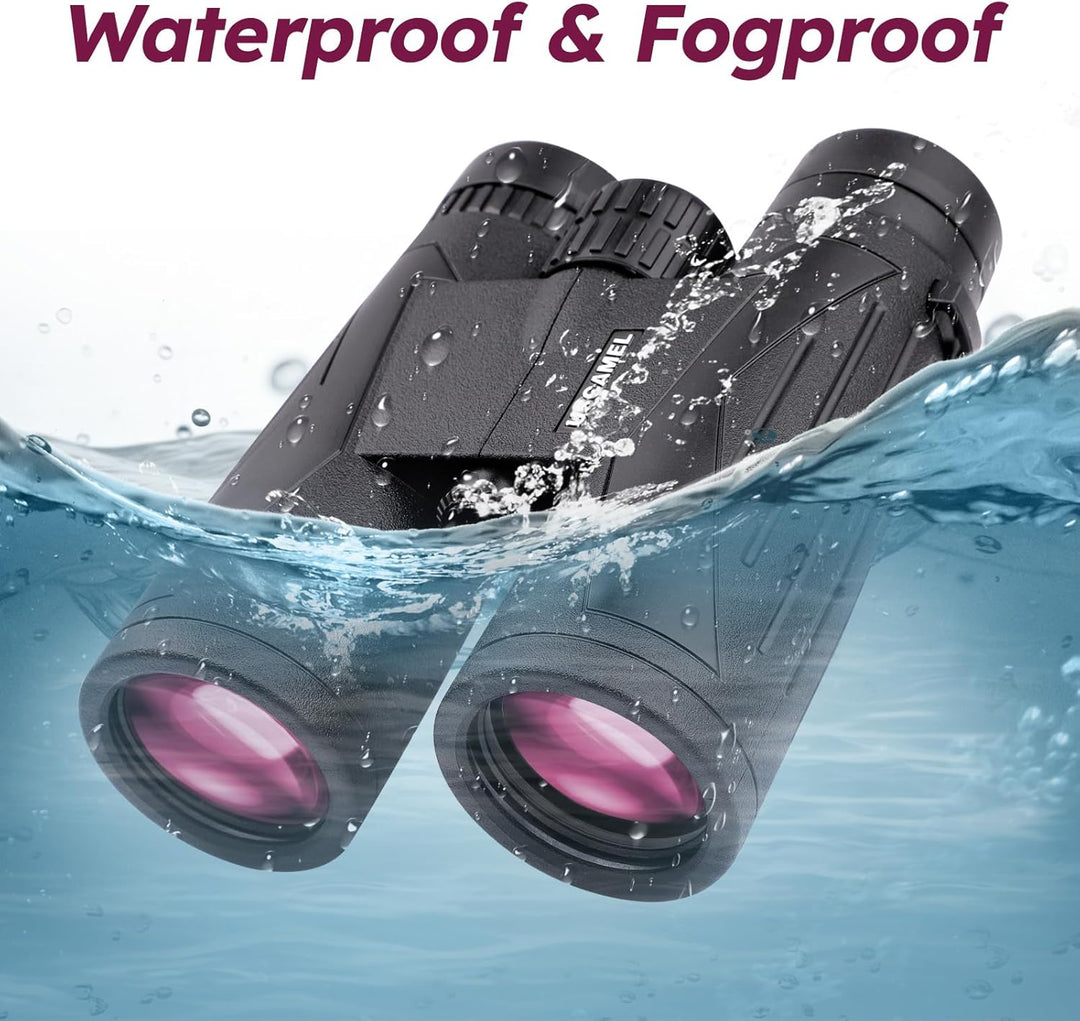 Fernglas 12x42 HD Binoculars Professional für Vogelbeobachtung, Jagd, Wandern, Sightseeing, FMC-Lins