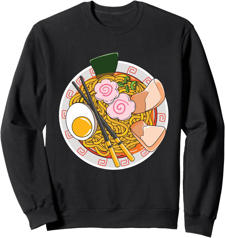 Kawaii Japanisch Ramen Nudel Leben Sweatshirt