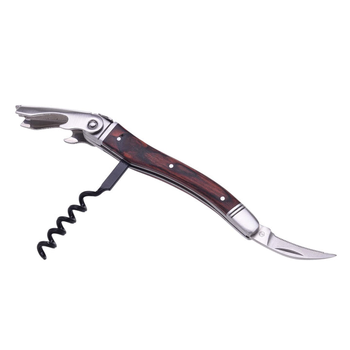 LAGUIOLE - Sommelier Box - Set mit 3 Zubehörteilen: Eleganter Stopper Stopper Holz und Metall, Somme