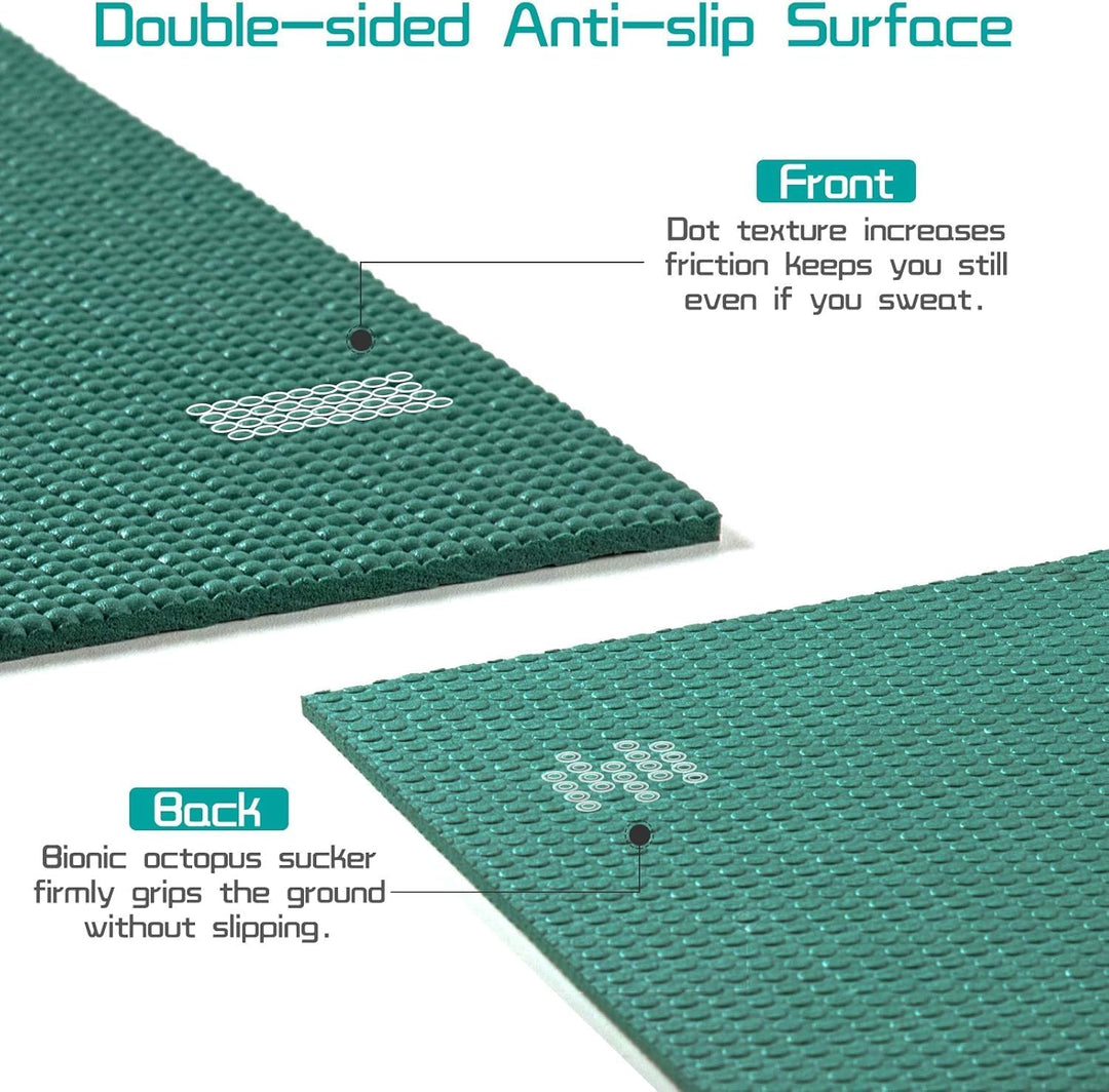 Avoalre Yogamatte faltbar, 173 x 61 cm, 5 mm – Handliche &amp; klappbare Yoga-Matte für Reise, Unterwegs