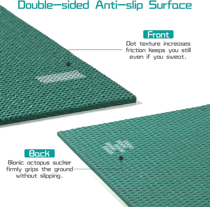 Avoalre Yogamatte faltbar, 173 x 61 cm, 5 mm – Handliche &amp; klappbare Yoga-Matte für Reise, Unterwegs