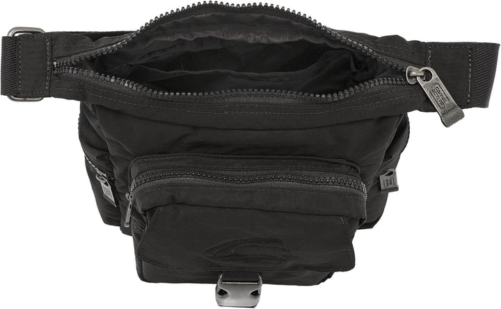 camel active bags Journey Herren Umhängetasche Crossbody Bag Klein 20 x 8,5 x 23 Schwarz, 20 x 8,5 x