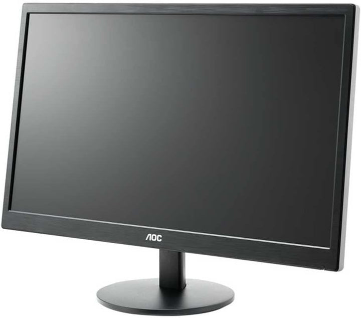 AOC E2070SWN 49,5 cm (19,5 Zoll) Monitor (VGA, TN Panel, 1600 x 900, 60 Hz) schwarz