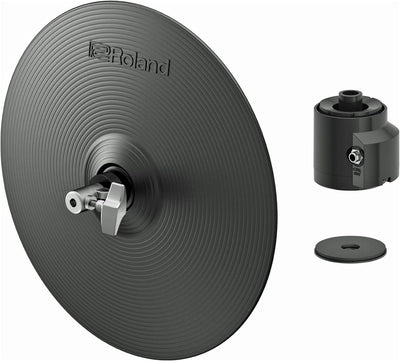 Roland VH-10 Hi-Hat Pad für E-Drum elektronisches Schlagzeug 12 Zoll + keepdrum Drumsticks