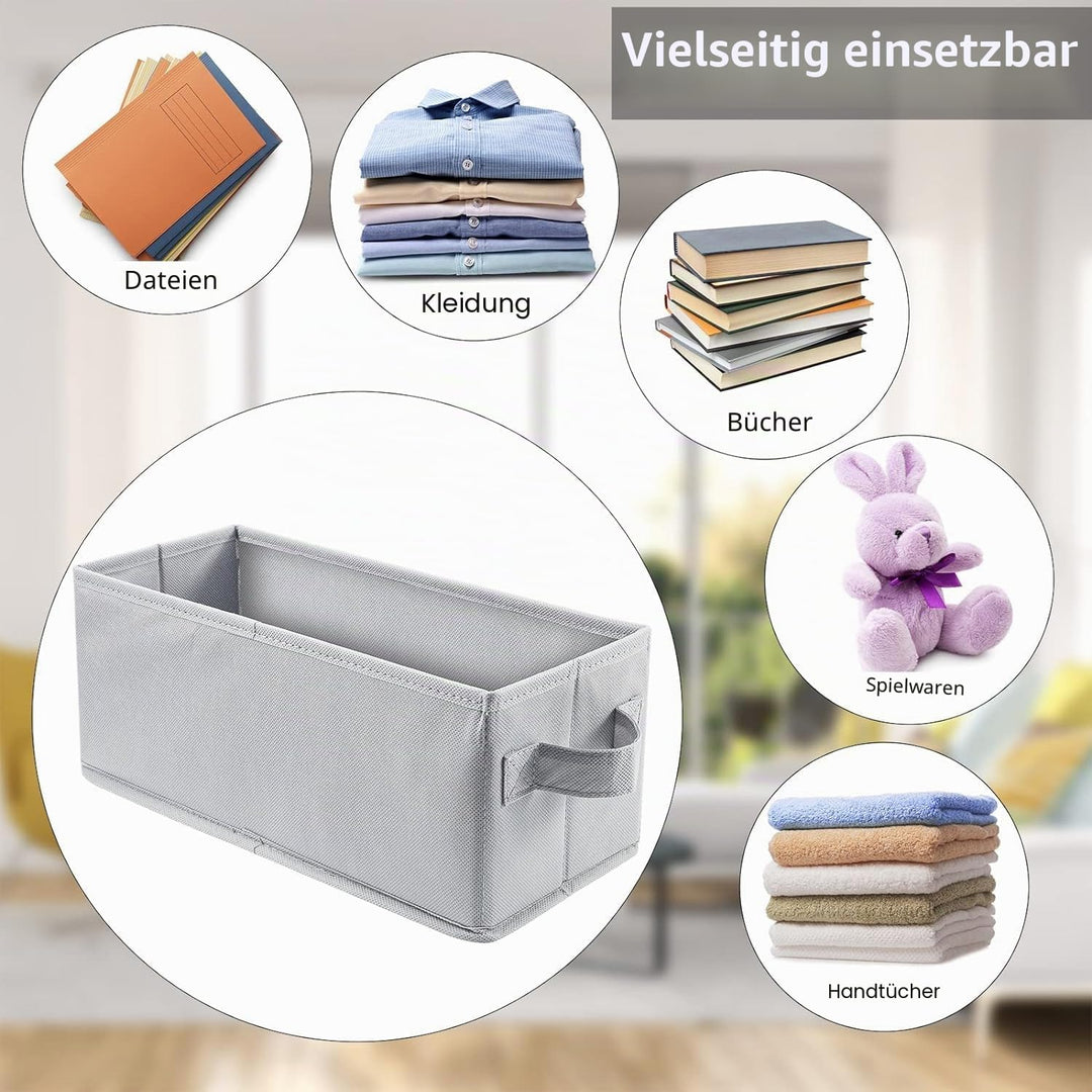 UENTIP CD-Aufbewahrungsbox, 1 Stück, CD-Hülle, 33,5 x 15 x 13,5 cm, Behälter für 30 CDs in vollen Ju