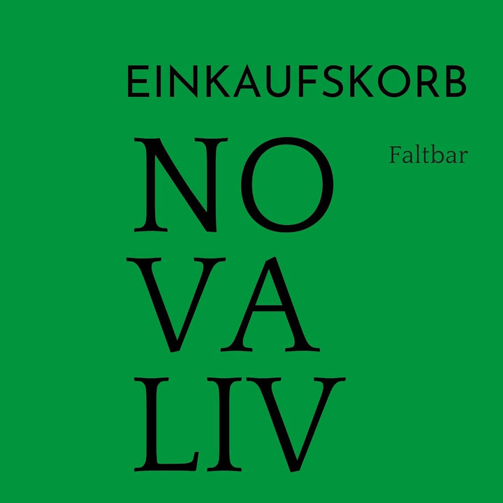 Novaliv Einkaufskorb faltbar mit Kühlfunktion 30 Liter GRAU Isolierkorb mit gepolsterten Tragegriffe