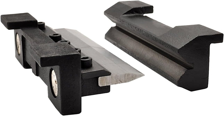 Biegevorrichtung Schraubstock 150mm Biegebacken mit Magnethalterung Abkantbacken biegen Handbieger 1