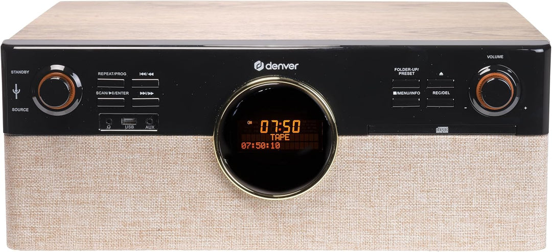 Denver Retro-Musikcenter MRD-180, Holz